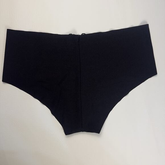 Lot of 3 Victoria's Secret Shimer Lace Inset No Show Cheeky Panty S.L NWT - Picture 9 of 11